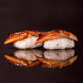 Niguiri de anguila salsa teriyaki 2 piezas