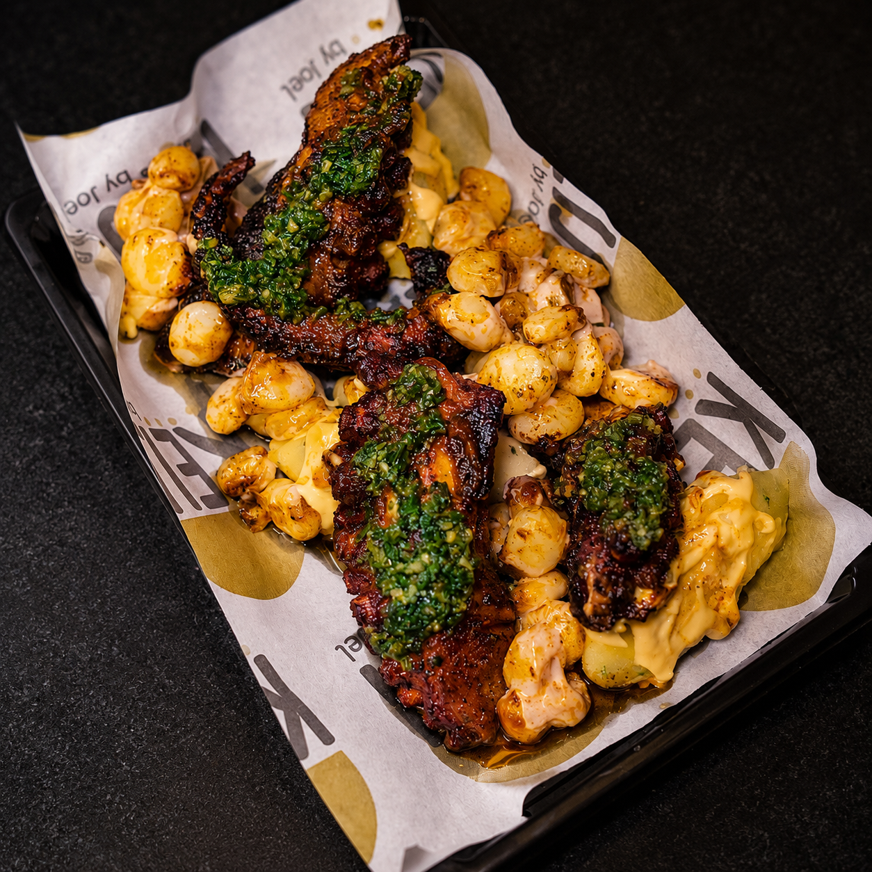 Pulpo a la brasa