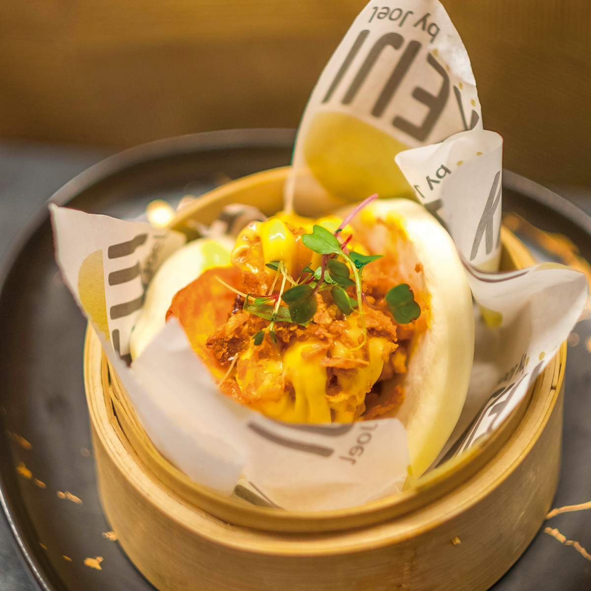 1 Bao langostino crujiente